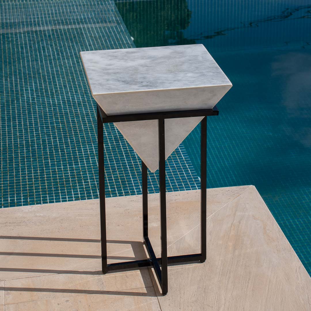 pyramid-marble-accent-table-forzini